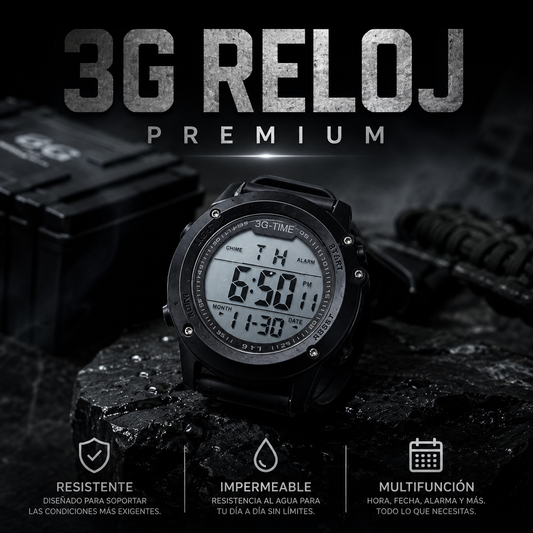 RELOJ DEPORTIVO 3G PREMIUM
