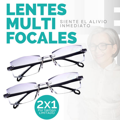 LENTES MULTIFOCALES - PAGUE 1 RECIBA 2