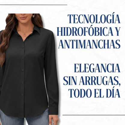 CAMISA HIDROFOBICA STRETCH MUJER