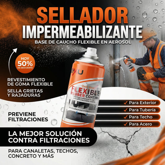 SPRAY IMPERMEABILIZANTE SELLAMAX 2X1
